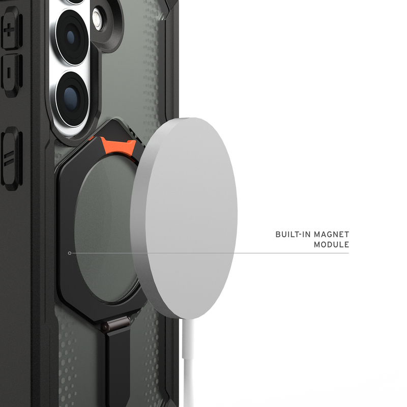 UAG รุ่น Plasma XTE (Magnetic) - เคส Galaxy S26 - สี Black/Orange