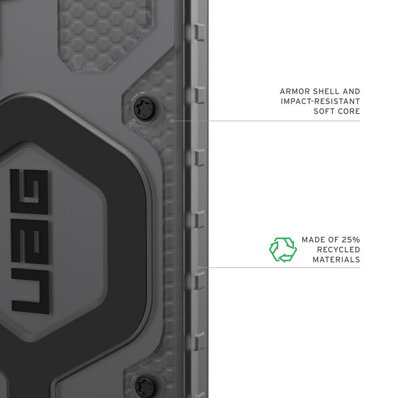 UAG รุ่น Pathfinder Clear (Magnetic) - เคส Galaxy S26 - สี Ash/Black