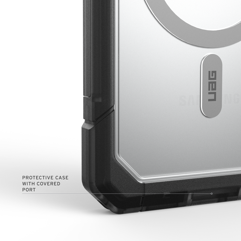 UAG รุ่น Trooper (Magnetic) - เคส Galaxy S26 Plus - สี Clear/Ash