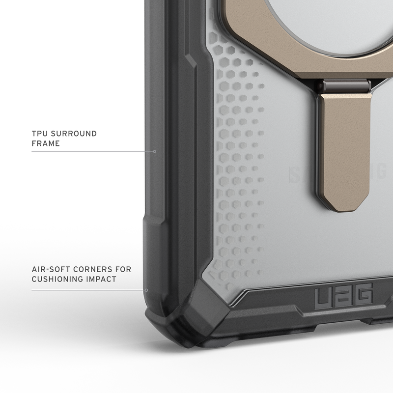 UAG รุ่น Plasma XTE (Magnetic) - เคส Galaxy S26 Plus - สี Ash/Titanium