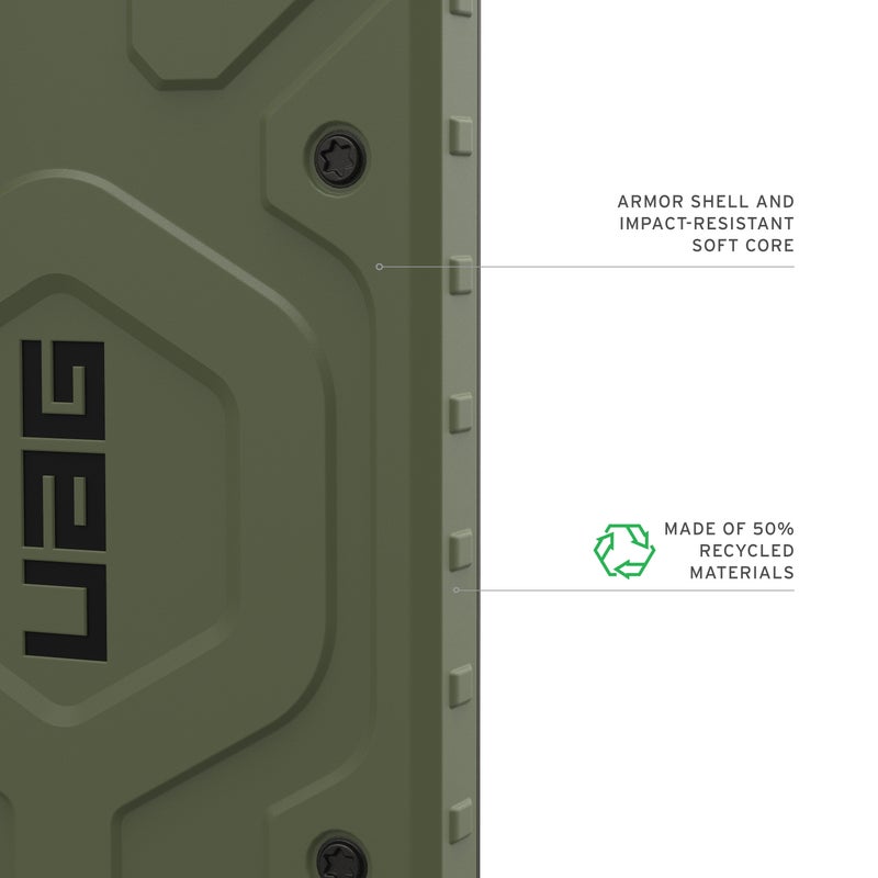 UAG รุ่น Pathfinder (Magnetic) - เคส Galaxy S26 Plus - สี Olive Drab