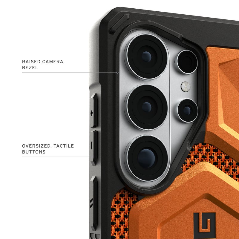 UAG รุ่น Monarch Pro - เคส Galaxy S26 Ultra - สี Kevlar Burnt Orange