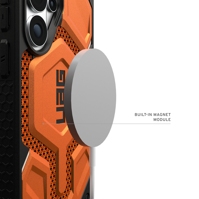 UAG รุ่น Monarch Pro - เคส Galaxy S26 Ultra - สี Kevlar Burnt Orange