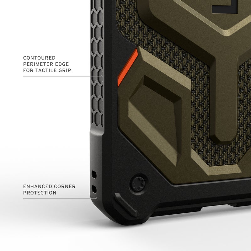 UAG รุ่น Monarch Pro - เคส Galaxy S26 Ultra - สี Kevlar Element Green
