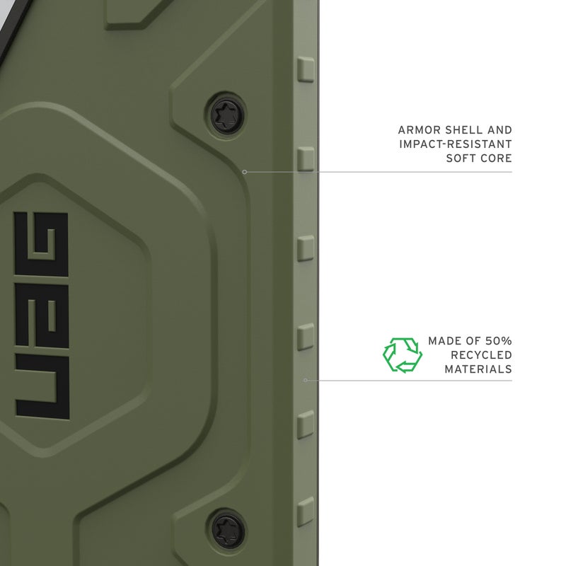 UAG รุ่น Pathfinder (Magnetic) - เคส Galaxy S26 Ultra - สี Olive Drab