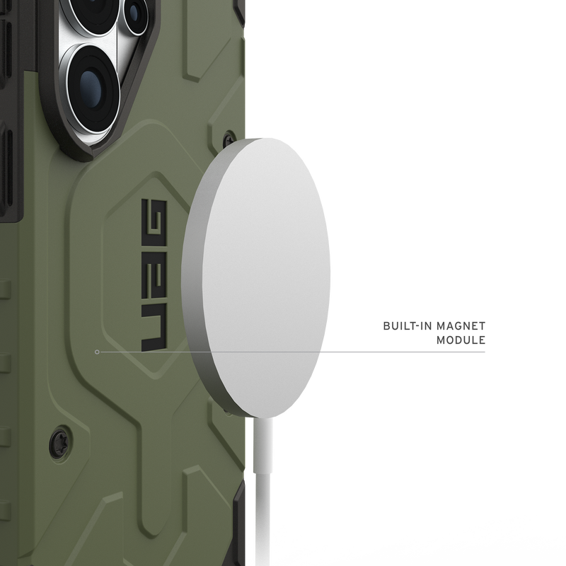 UAG รุ่น Pathfinder (Magnetic) - เคส Galaxy S26 Ultra - สี Olive Drab