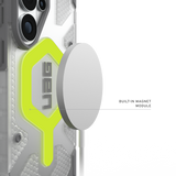 UAG รุ่น Pathfinder Clear (Magnetic) Bundle - เคส Galaxy S26 Ultra - สี Active Neon Lanyard