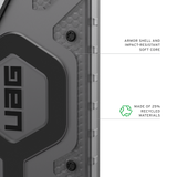 UAG รุ่น Pathfinder Clear (Magnetic) - เคส Galaxy S26 Ultra - สี Ash/Black