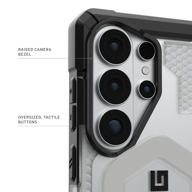 UAG รุ่น Pathfinder Clear (Magnetic) - เคส Galaxy S26 Ultra - สี Ice/Silver