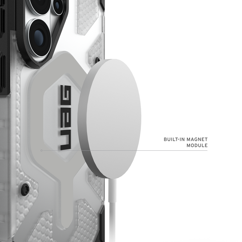 UAG รุ่น Pathfinder Clear (Magnetic) - เคส Galaxy S26 Ultra - สี Ice/Silver