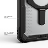 UAG รุ่น Plasma XTE (Magnetic) - เคส Galaxy S26 Ultra - สี Black/Clear