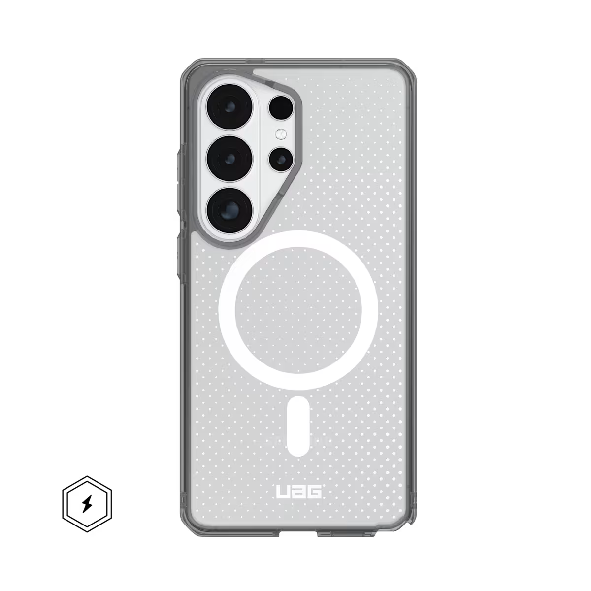 UAG รุ่น Dot (Magnetic) - เคส Galaxy S26 Ultra - สี True Clear Ice/Ash