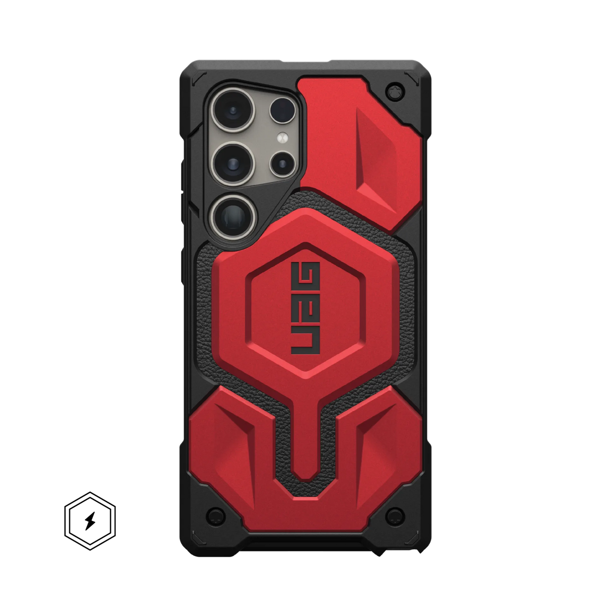 เคส UAG รุ่น Monarch Pro - Galaxy S24 Ultra - สี Crimson