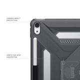 UAG รุ่น Scout Plus - เคส iPad Air 11" (M3/M2) - สี Ash