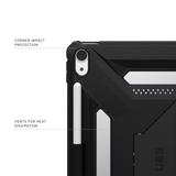 UAG รุ่น Scout Plus - เคส iPad Air 11" (M3/M2) - สี Black