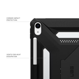 UAG รุ่น Scout Plus - เคส iPad 11" (A16/2025) - สี Black