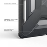 UAG รุ่น Scout Plus - เคส iPad Air 13" (M3/M2) - สี Ash