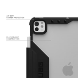 UAG รุ่น Plyo LT - เคส iPad Pro 13" (M5/M4) - สี Ice/Black