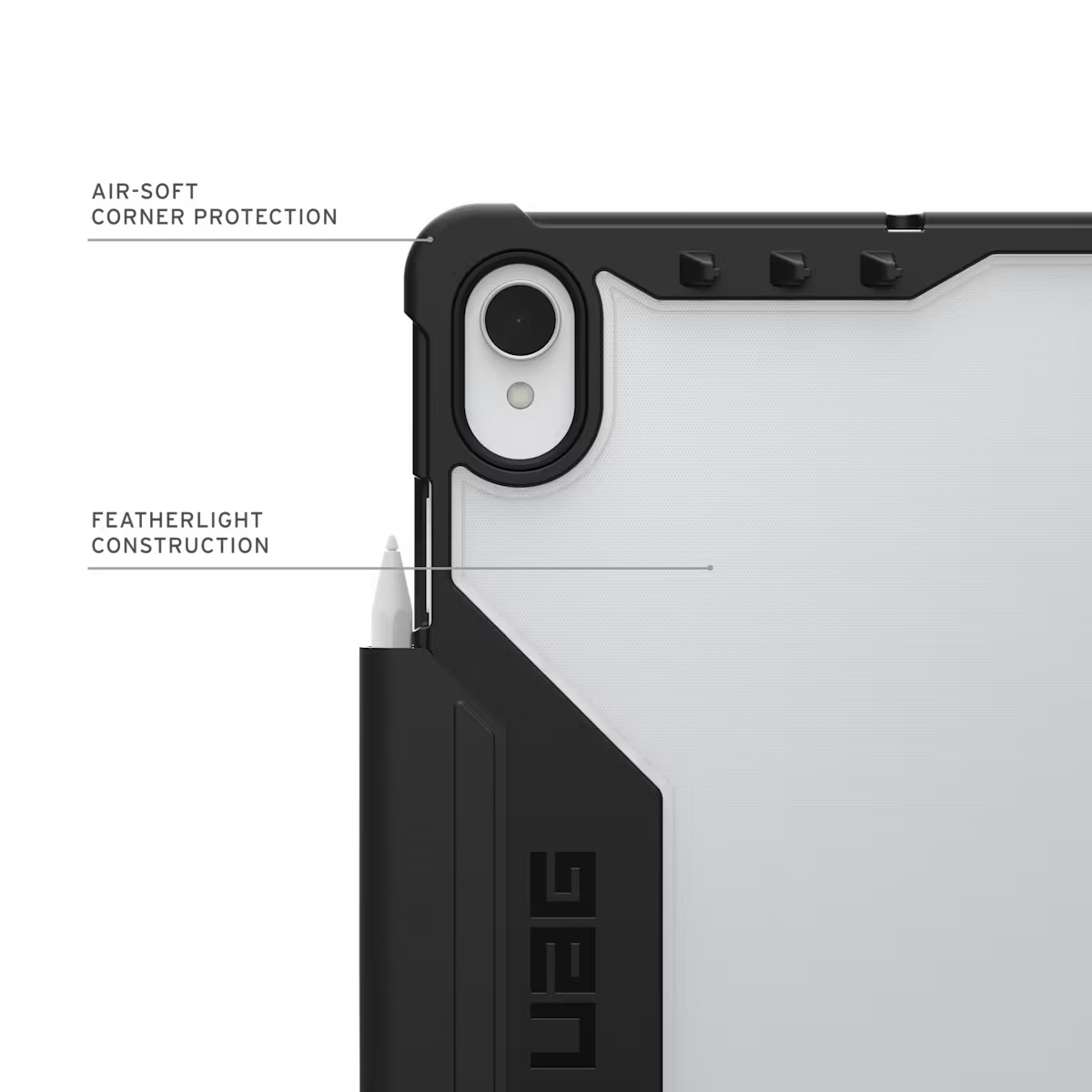 UAG รุ่น Plyo LT - เคส Galaxy Tab S11 - สี Black/Ice