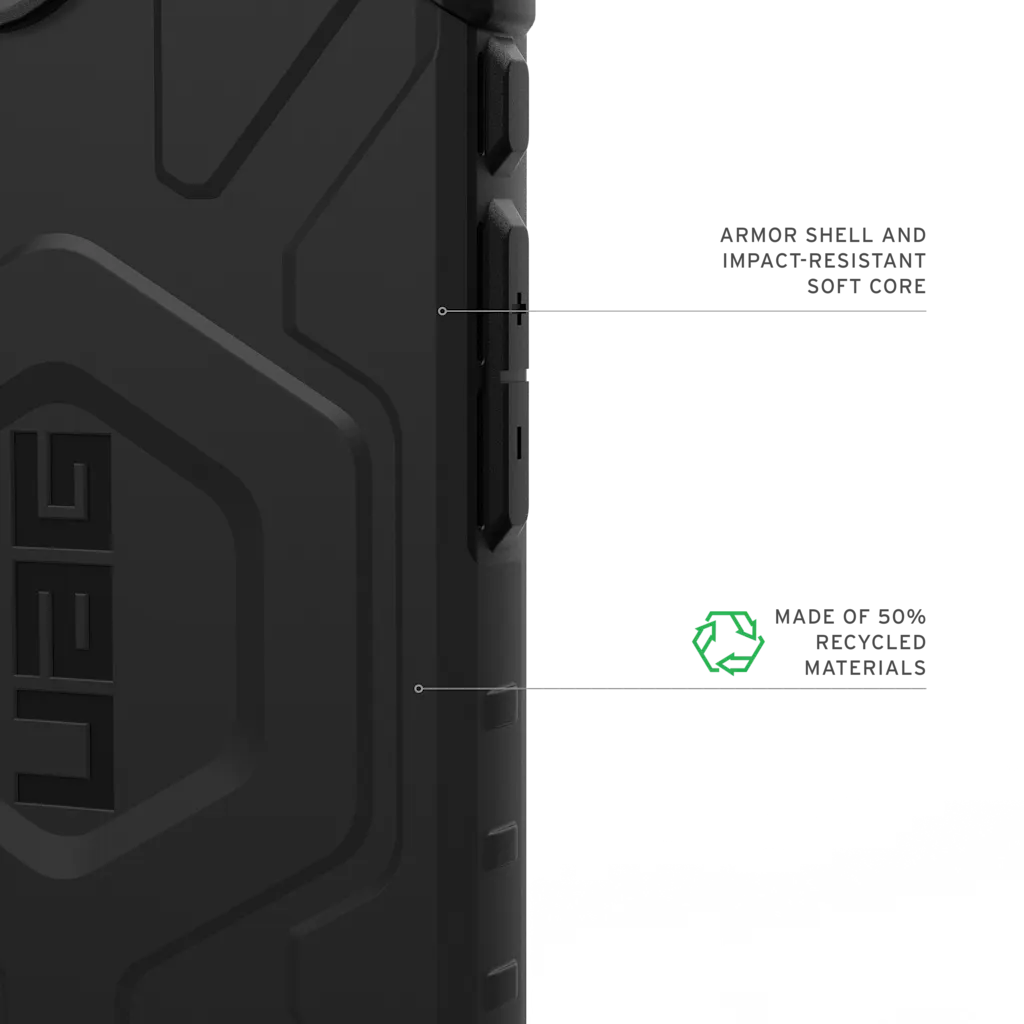 UAG รุ่น Pathfinder with Magnetic – เคส iPhone 16e – สี Black