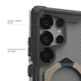 UAG รุ่น Plasma XTE with Magnetic - เคส Galaxy S25 Ultra - สี Ash/Titanium