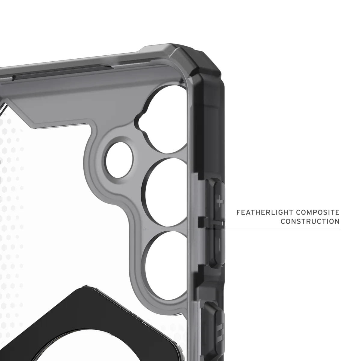 UAG รุ่น Plasma XTE with Magnetic - เคส Galaxy S25 Plus - สี Ash/Titanium