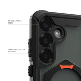 UAG รุ่น Plasma XTE with Magnetic - เคส Galaxy S25 Plus - สี Black/Orange