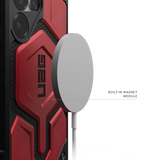 UAG รุ่น Monarch Pro - เคส Galaxy S25 Ultra - สี Crimson
