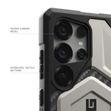 UAG รุ่น Monarch Pro - เคส Galaxy S25 Ultra - สี Titanium