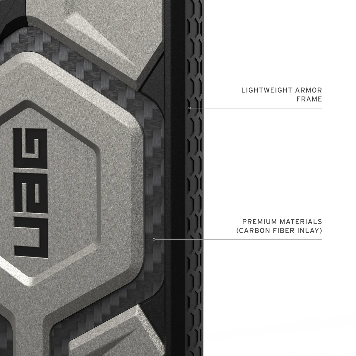 UAG รุ่น Monarch Pro - เคส Galaxy S25 Ultra - สี Titanium