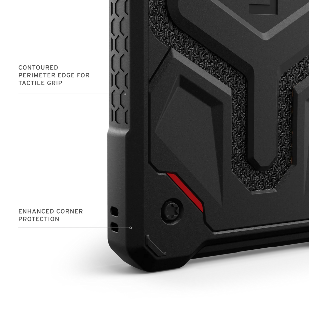UAG รุ่น Monarch Pro - เคส Galaxy S25 Ultra - สี Kevlar Black