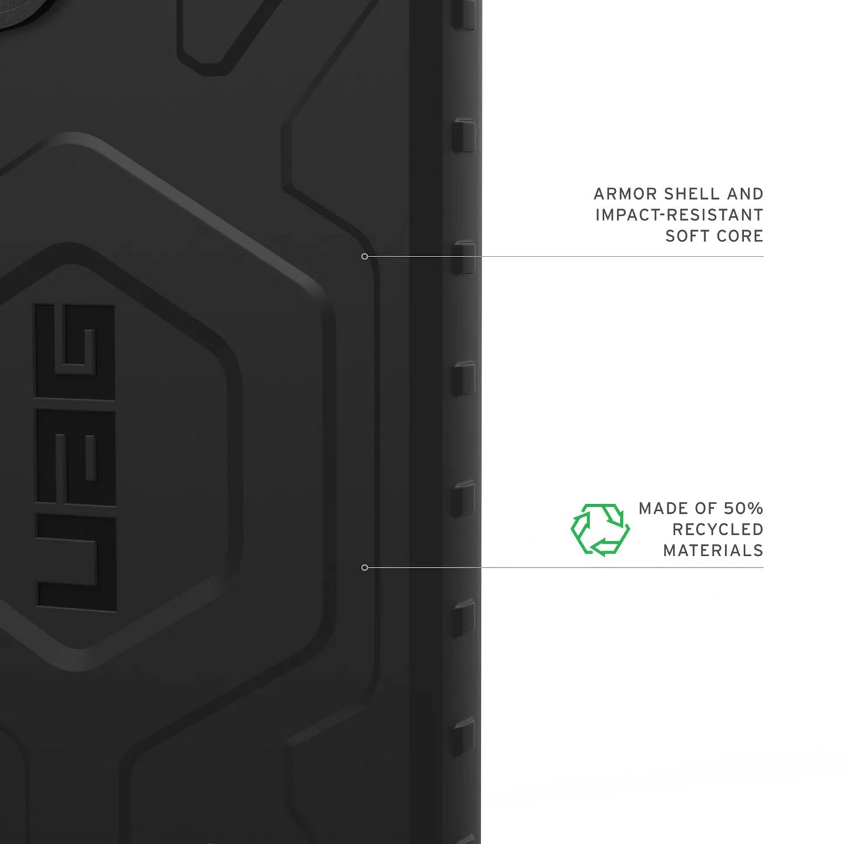 UAG รุ่น Pathfinder with Magnetic - เคส Galaxy S25 Ultra - สี Black