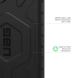 UAG รุ่น Pathfinder with Magnetic - เคส Galaxy S25 Ultra - สี Black