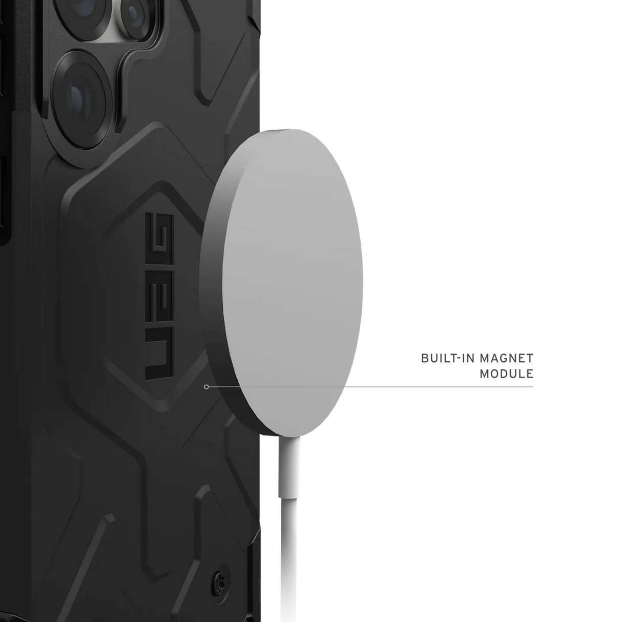 UAG รุ่น Pathfinder with Magnetic - เคส Galaxy S25 Ultra - สี Black