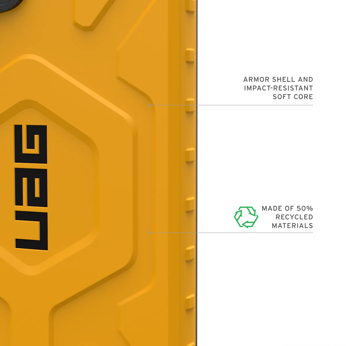 UAG รุ่น Pathfinder with Magnetic - เคส Galaxy S25 Ultra - สี Heritage Yellow