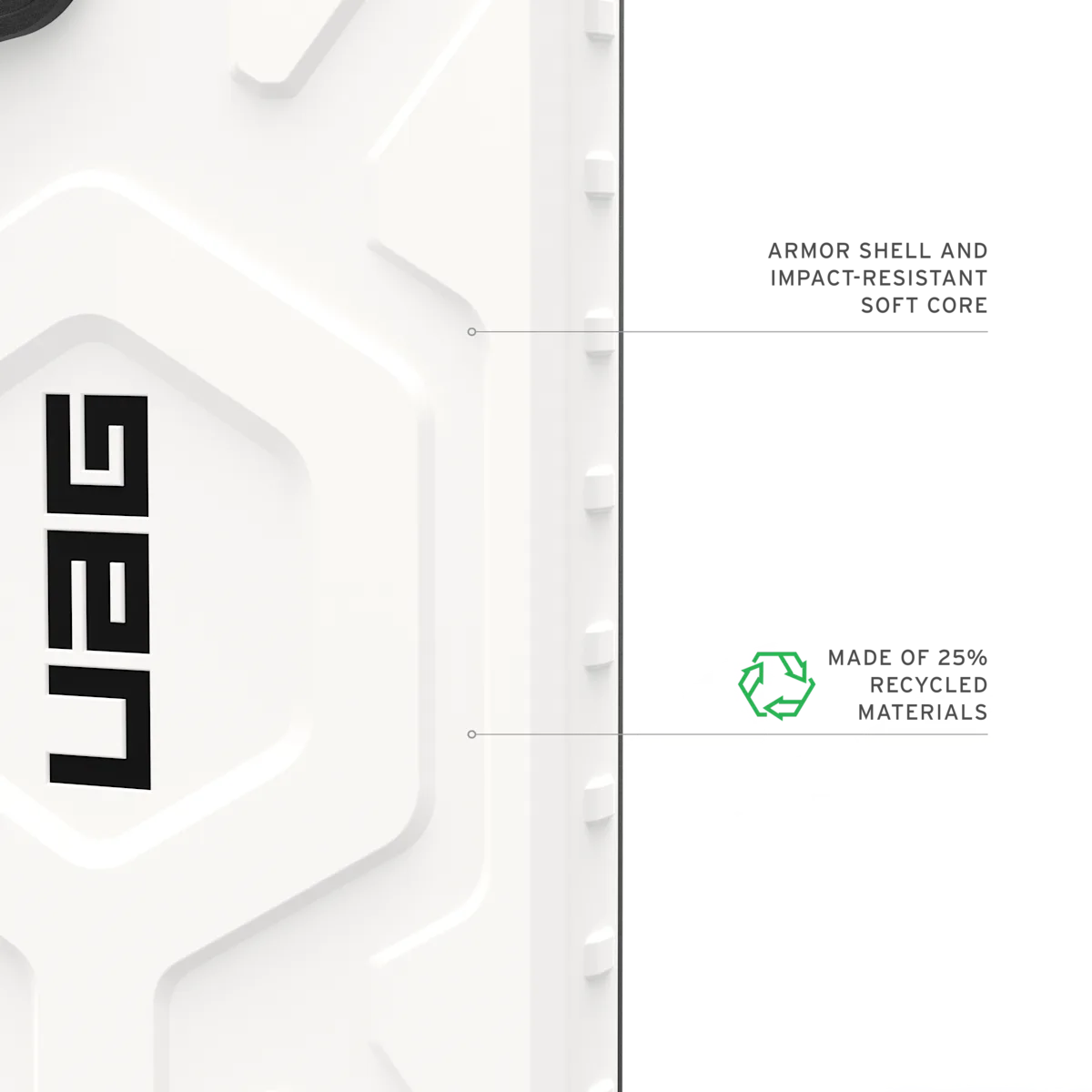 UAG รุ่น Pathfinder with Magnetic - เคส Galaxy S25 Ultra - สี White