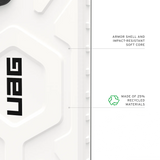 UAG รุ่น Pathfinder with Magnetic - เคส Galaxy S25 Ultra - สี White
