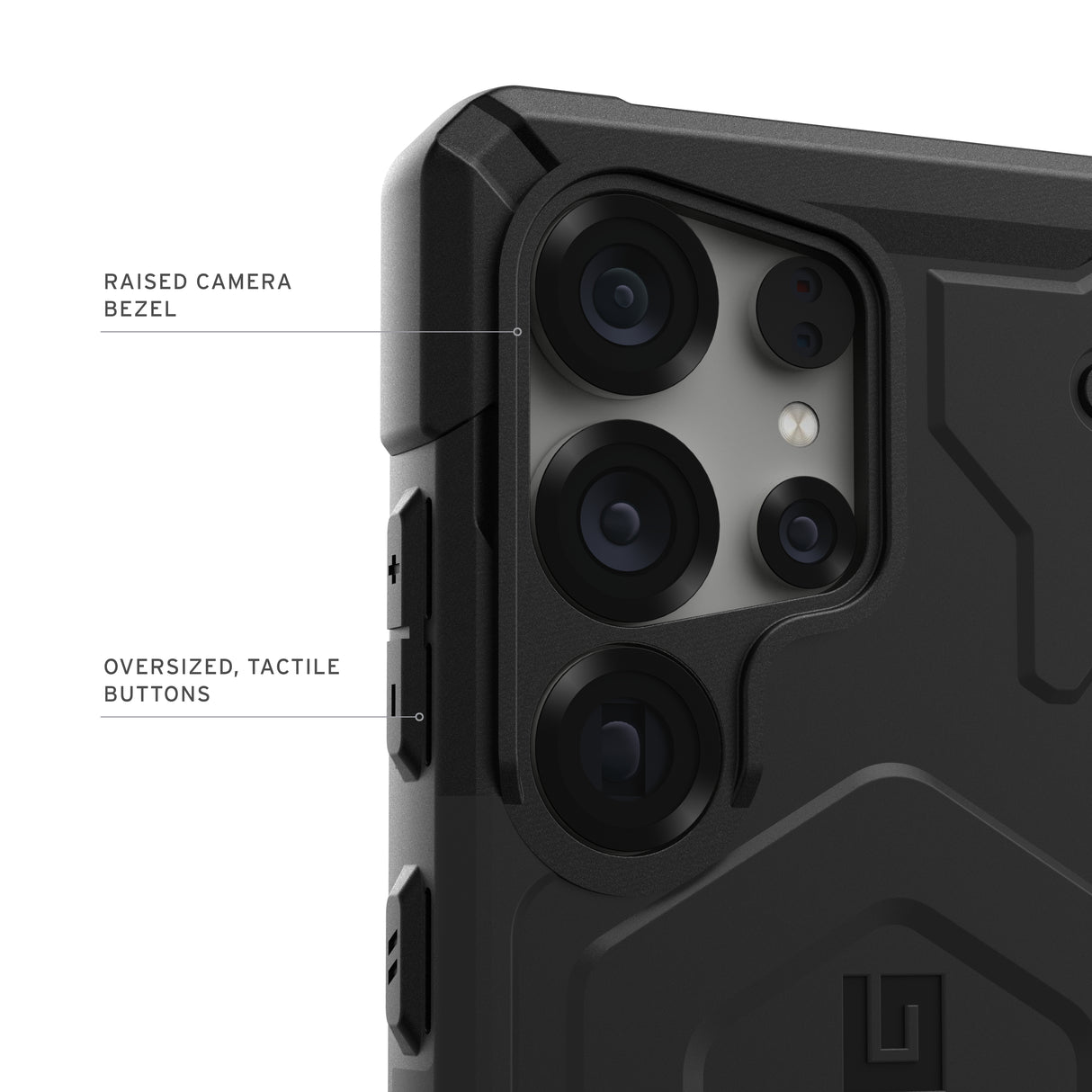 UAG รุ่น Pathfinder - เคส Galaxy S25 Ultra - สี Black