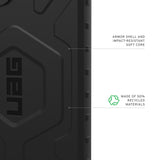 UAG รุ่น Pathfinder - เคส Galaxy S25 Ultra - สี Black