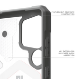 UAG รุ่น Pathfinder Clear with Magnetic Bundle - เคส Galaxy S25 Ultra - สี Active Lava/Lanyard