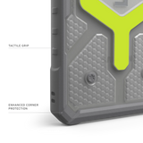 UAG รุ่น Pathfinder Clear with Magnetic Bundle - เคส Galaxy S25 Ultra - สี Active Neon/Lanyard