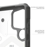 UAG รุ่น Pathfinder Clear with Magnetic Bundle - เคส Galaxy S25 Ultra - สี Active Neon/Lanyard