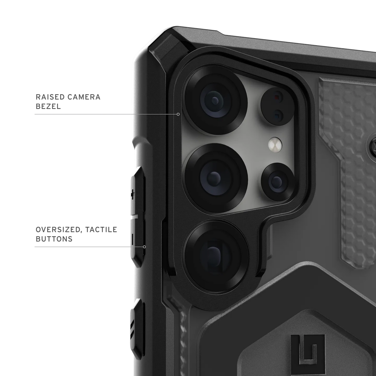 UAG รุ่น Pathfinder Clear with Magnetic - เคส Galaxy S25 Ultra - สี Ash