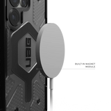 UAG รุ่น Pathfinder Clear with Magnetic - เคส Galaxy S25 Ultra - สี Ash