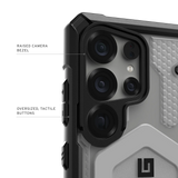 UAG รุ่น Pathfinder Clear with Magnetic - เคส Galaxy S25 Ultra - สี Ice/Silver