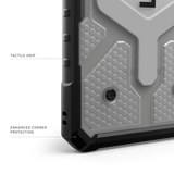 UAG รุ่น Pathfinder Clear with Magnetic - เคส Galaxy S25 Ultra - สี Ice/Silver