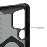 UAG รุ่น Plasma XTE with Magnetic - เคส Galaxy S25 Ultra - สี Black/Orange