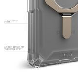 UAG รุ่น Plasma XTE with Magnetic - เคส Galaxy S25 Ultra - สี Clear/Titanium
