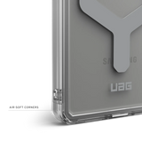 UAG รุ่น Plyo Pro - เคส Galaxy S25 Ultra - สี Ice/Silver