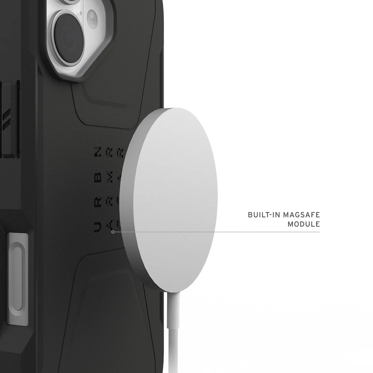 UAG รุ่น Civilian (Magsafe) - เคส iPhone 17 - สี Black